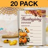 LyoGao Thanksgiving Party Invitations With Envelopes (20 Pack) - Fall