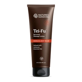Nature's Sunshine Tei-Fu Recovery Massage Lotion with Essential Oils