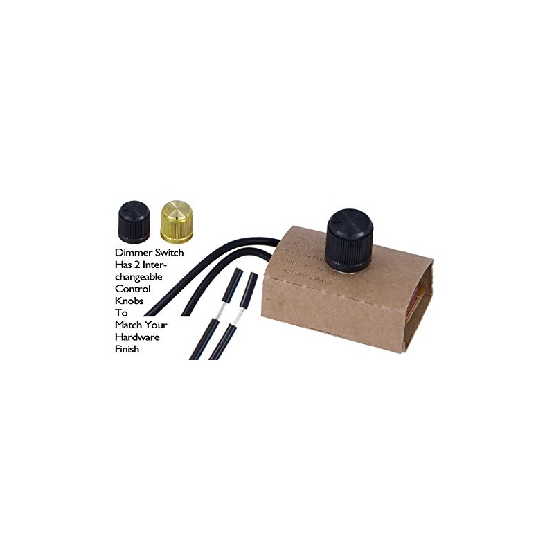 B&P Lamp® Table Lamp Inline Dimmer Switch