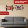 YEYPOP 4 Pcs Wrestling Championship Belt Wall Mount Display Holder