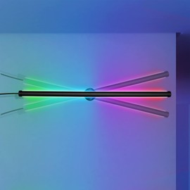 InnoVibe 28" Color Changing Wall Light Bar - RGB LED Wall Sconce - Living Room, Bedroom, Office, Gaming Room - MultiColored, Modern Style