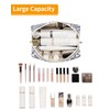 Large Makeup Bag Zipper Pouch Travel Cosmetic Organizer for Women