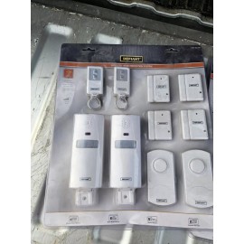 Defiant Lot of 2 Defiant Wireless Home Security Protection System Complete 4 Door/window