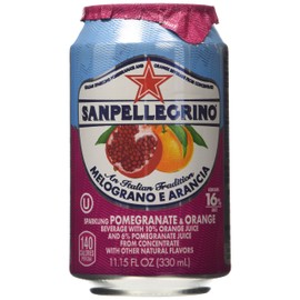 San Pellegrino Melograno E Arancia (Pomegranate & Orange) 11.15 Fl Oz 12 Pack