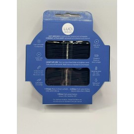 MPOWERD Luci Americana Red White Blue Color Cycle  Inflatable Solar Light Color Changing