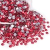 Blinginbox Glass Flatback Rhinestones Crystal Round Gems,Wax Apple,SS16/1440pcs,3.8-4.0mm