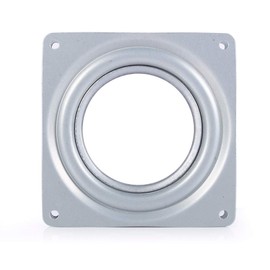 4"/95MM Square Rotating Swivel Plate Metal Lazy Susan Bearing Turntable TV Rack Desk Tool for Turntable Tabletop Serving Trade Show Displays