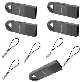 lcwamy 128MB USB Stick 10 Pack Flash Drives Bulk USB Flash Drive Thumb Drive Pack Mini USB Drive Bulk 128MB USB Flash Drives 10 Pack Metal Thumb Drives