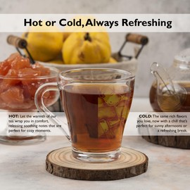 Dragonfly Rooibos Vanilla Tea Bags, Caffeine-Free Bourbon Flavoured Tea, Individually Packed Rooibos Tea Bags, 4-Pack Organic Dragonfly Tea, 160-Pcs Sweet Tea Bags