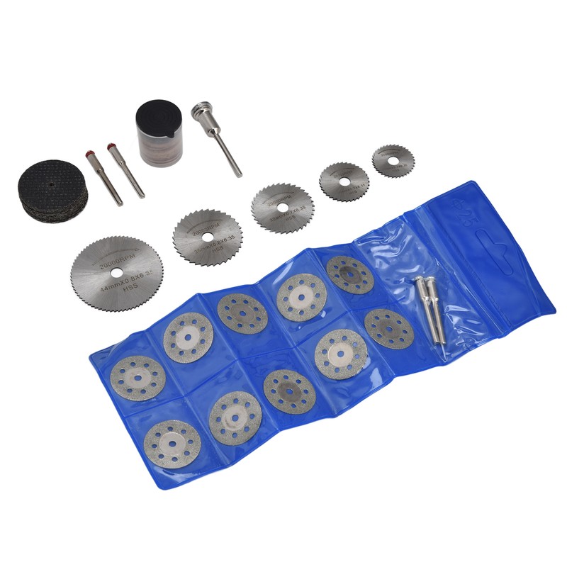 60Pcs Cutting Wheel Mini Wood Cutter Disc Saw Blade Tool