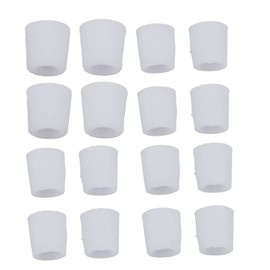 8 Pares de Fundas de Silicona para Dedos de los Pies, para Ampollas de Maíz, Dedos en Martillo, Funda Protectora para Aliviar el Dolor de los Dedos de los Pies