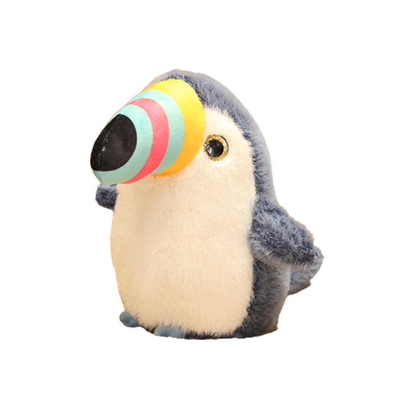 Cute Bird Plush Toy Cartoon Soft Stuffed Animal Fluffy Doll