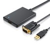 CSL Cable Full HD VGA to HDMI Converter Adapte |