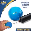 Anywhere Sports Weighted 16 oz Training Softballs - Hitting &