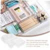 iplusmile 7pcs Desk Drawer Organizer Plastic Storage Bins Versatile Organizer