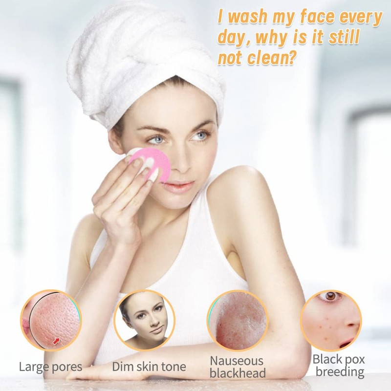 Pack of 120 Compressed Face Sponges Delmkin Round Cosmetic Sponges