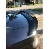 SDeelCase 2 Pieces Satin Black Decklid Spoiler Flap Wicker bill