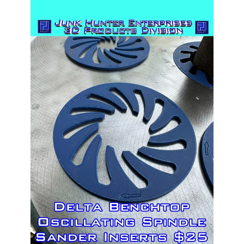 Junk Hunter Enterprises DELTA BOSS B.O.S.S. Bench Benchtop Oscillating Spindle