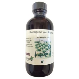 OliveNation Bubble Gum Flavor Fountain, Sugar-Free Low Calorie, Gluten Free, Kosher - 4 ounces