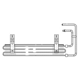 WIGGLEYS 97 98 99 00 01 FITS JEEP CHEROKEE EXTERNAL TRANSMISSION COOLER 1114772