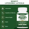 NICMIN 1000MG Liposomal Luteolin, Maximum Absorption, Potent Luteolin Supplement 180