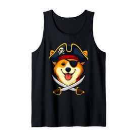 Corgi Pirate Tank Top