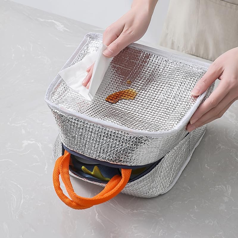 Oxford Portable Insulated Thermal Cooler Lunch Box Carry Picnic Case