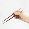 1 Pair Couple Chopsticks, Painted Chopsticks, Paulownia Box, Celebration Wave