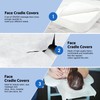 BREENHILL Disposable Face Cradle Covers 500 Count Disposable Face Rest