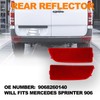 MP&PV Rear Bumper Reflector Left & Right Compatible with Dodge