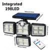 Solar Motion Sensor Wall Light for Outdoor Use – Adjustable