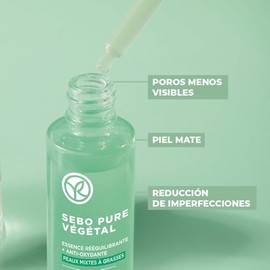 Yves Rocher Sérum Matificante Sebo Pure Antioxidante, para pieles mixtas y grasas 30 ml