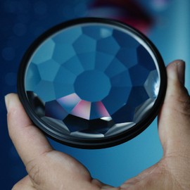 XUMIUZIY 58MM Kaleidoscope Filter, MRC Coated with Dreamy Ghosting Effect, Easy Clean Special Effect Filters for Mirrorless DSLR Cameras Video Photo