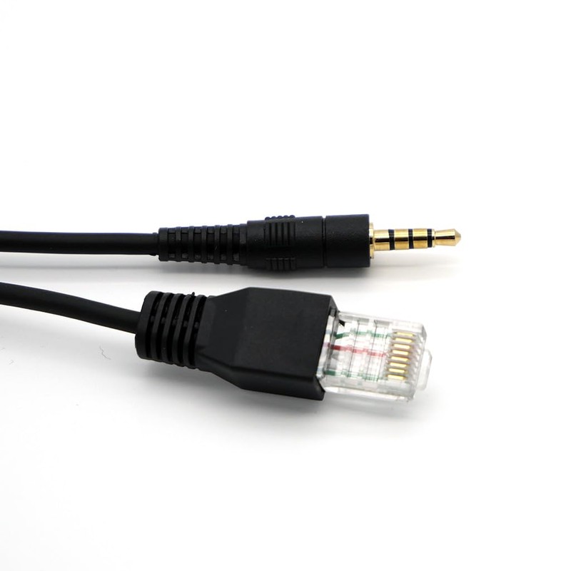 Digirig Cable for Anytone AT-D578 (Coiled Without CAT Control)