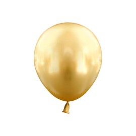 Kalisan 5" Mirror Chrome Gold Birthday Party Decoration Supply Latex Helium Balloons - Bag of 50
