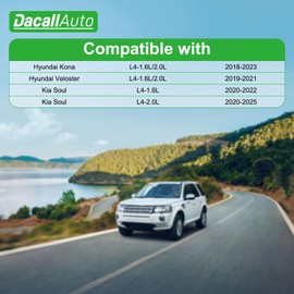 Dacall Engine & Cabin Air Filter Set for Hyundai KONA (2018-2023), VELOSTER (2019-2021); for Kia SOUL (2020-2024). Replace 28113-F2000, 97133-D3000
