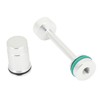 Oil Diverter Barbell Restrictor Galley Plug with Bypass Valve Plug