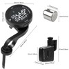 Lurowo Bike Computer Wireless, 24 Function IPX67 Waterproof Bike Speedometer