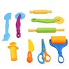 Inxens 9 PCS Craft Dough Tool Set for Kids, Modeling