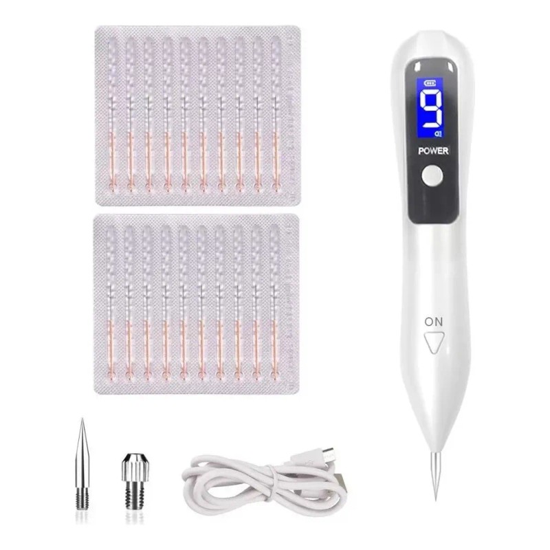 Lapiz De Plasma Electrico Remueve Verrugas Granos Vph Unisex