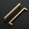 Ravinte 25 Pack Gold Cabinet Pulls 8 Inch Brushed Brass