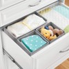 mDesign Set of 3 Storage Boxes - Three Organisers in