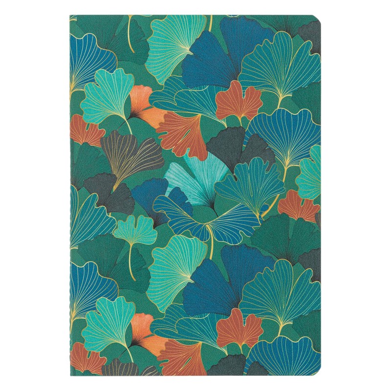 Clairefontaine 115948C Ginkgo Notebooks with Thread Binding, A5 14.8 x