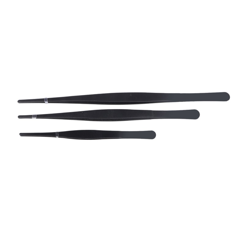 Reptile Feeding Tongs Prevent Slip Stainless Steel Thickened Reptile Feeding