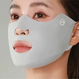 G&G Celebrity UV Protection Cooling Face Cover GS002830 UV Protection Face Cover Black 4ea