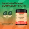 Complejo B Vitaminas B1 B2 B3 B5 B12 200 Caps