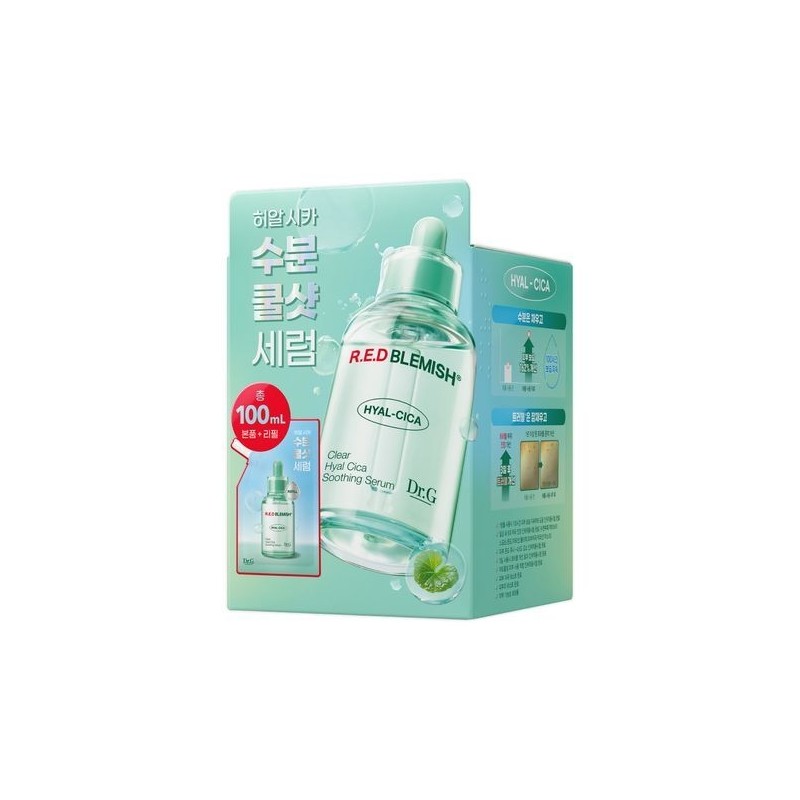 [Cooling Moisture/Large Capacity] Dr.G Red Blemish Clear Hyal Cica Soothing