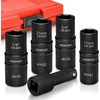 NEIKO 02282B 1/2-Inch-Drive Impact Socket Set, Flip Socket Set, Chrome