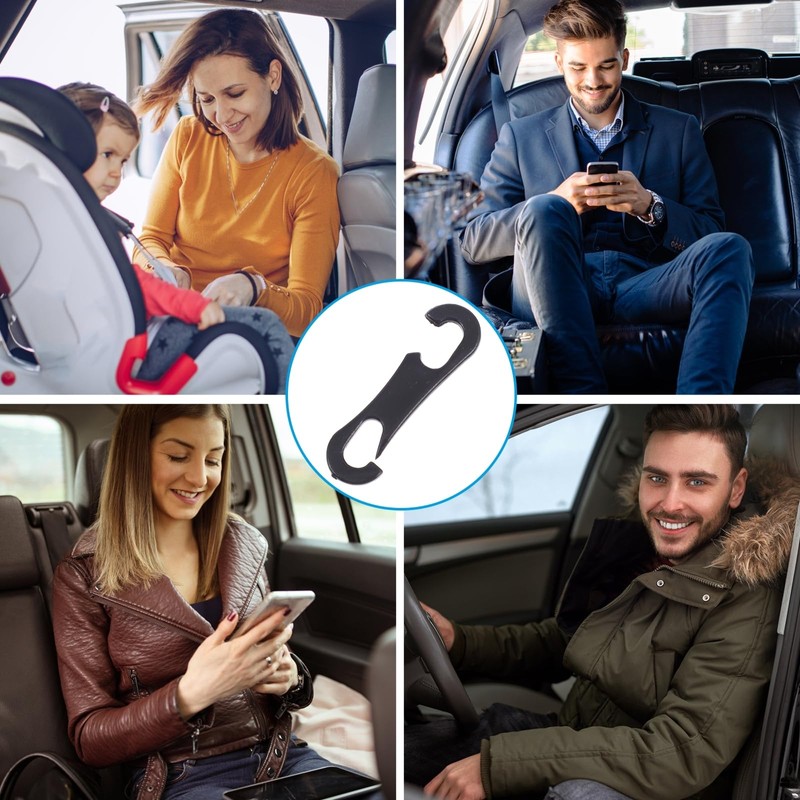 Veemoon 200PCS Car Seat Cover Hooks 1.38inch Seat Cover Clips