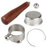 51mm Bottomless Portafilter Coffee Bottomless Compatible with DeLonghi Espresso Machine
